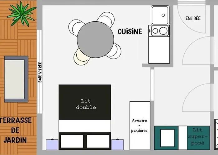 بيت للعطل Le De L'olivier *